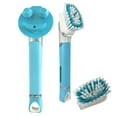 thumbnail image 1 of The Original Smiling Handle and Smilyeez Dishwand with 2 brushes, 1 of 12
