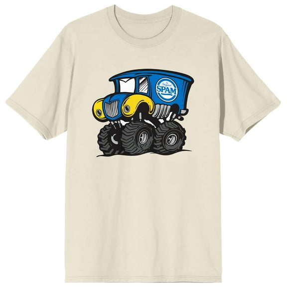 The Original Spam 4x4 Tractor Men's Natural Ground T-Shirt-3XL