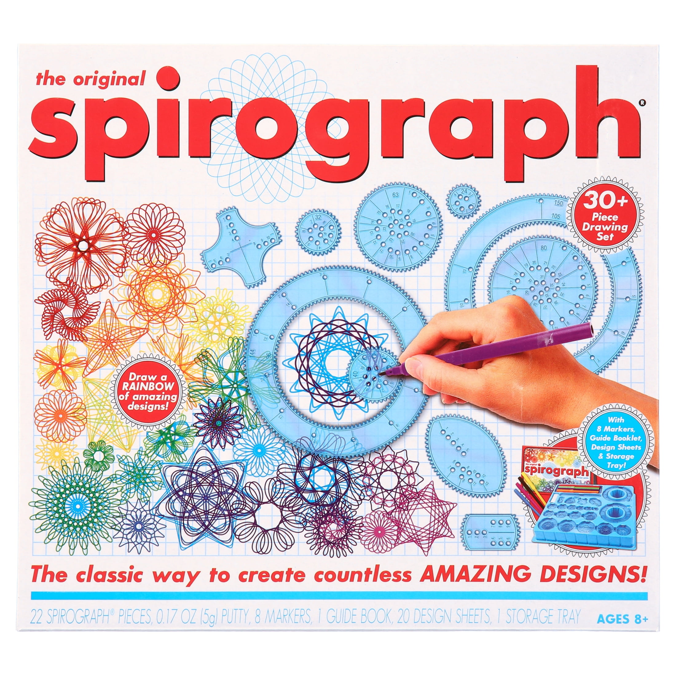 The Original Spirograph Kit with Markers, Art \u0026 Craft Kits for Kids Ages 8 and up
