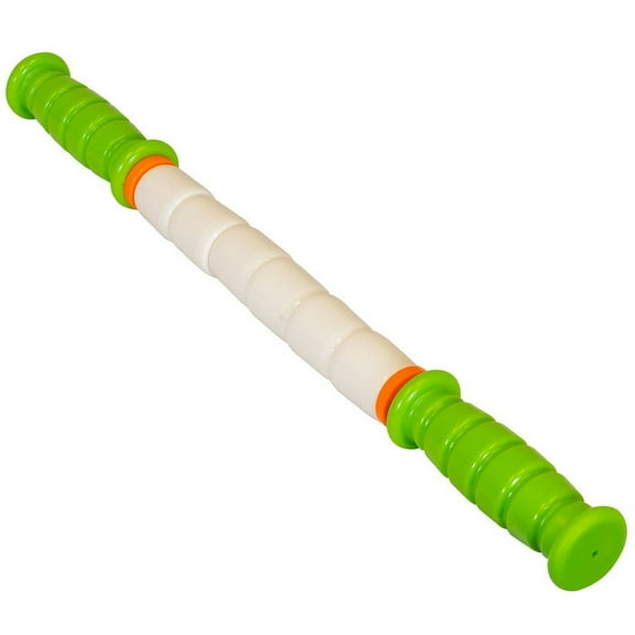 The Original Stick - Exercise and Recovery Muscle Rolling Stick (Green - Small Stick - 14")
