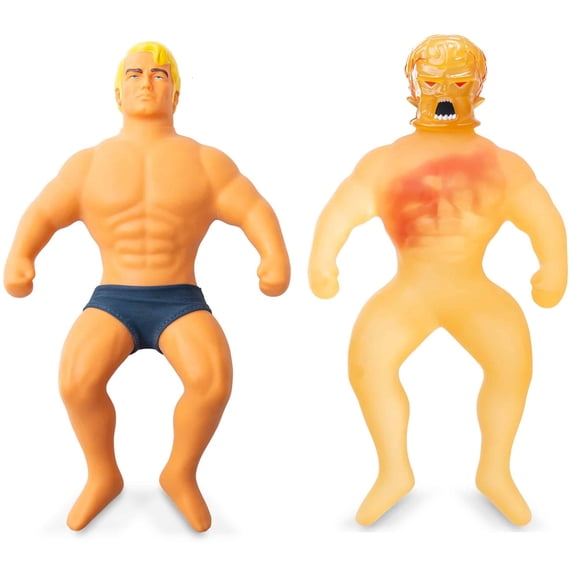 The Original Stretch Armstrong Stretch Armstrong vs Stretch X-Ray 2-Piece Battle Pack