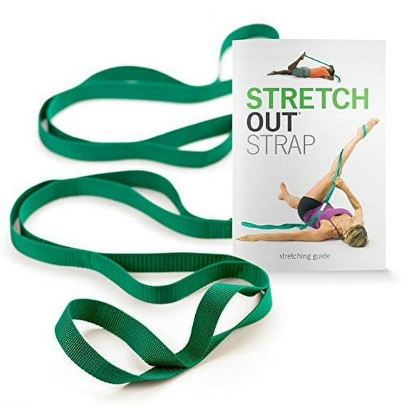 OPTP Original Stretch Out Strap with Exercise Book Therapy Yoga Loops