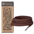 thumbnail image 1 of Stretchlace Elastic Shoe Laces, Flat Stretch Shoelaces, Brown, 35 Inches, 1 Pair, 1 of 6