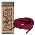 thumbnail image 1 of The Original Stretchlace | Elastic Shoe Laces | Round Stretch Shoelaces | Dark Red, 45 in (114 cm), 1 of 7