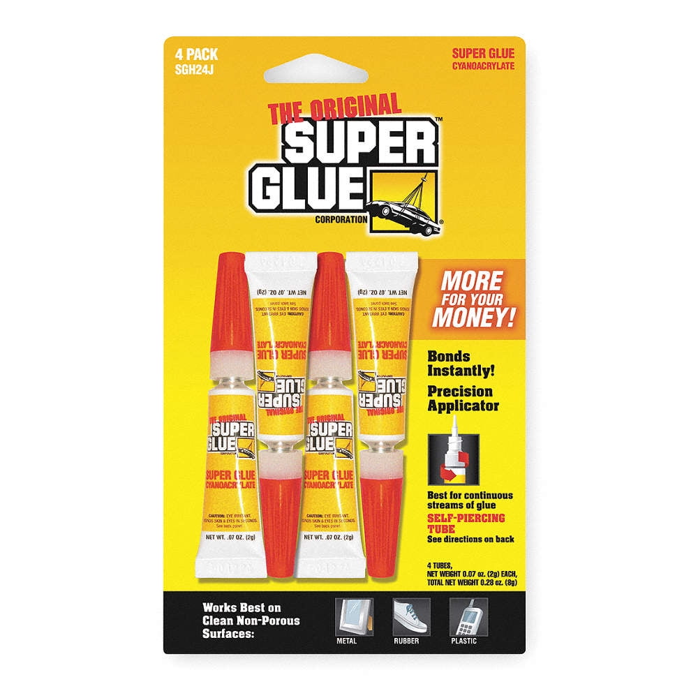 The Original Super Glue, 0.07oz/2g 4pk