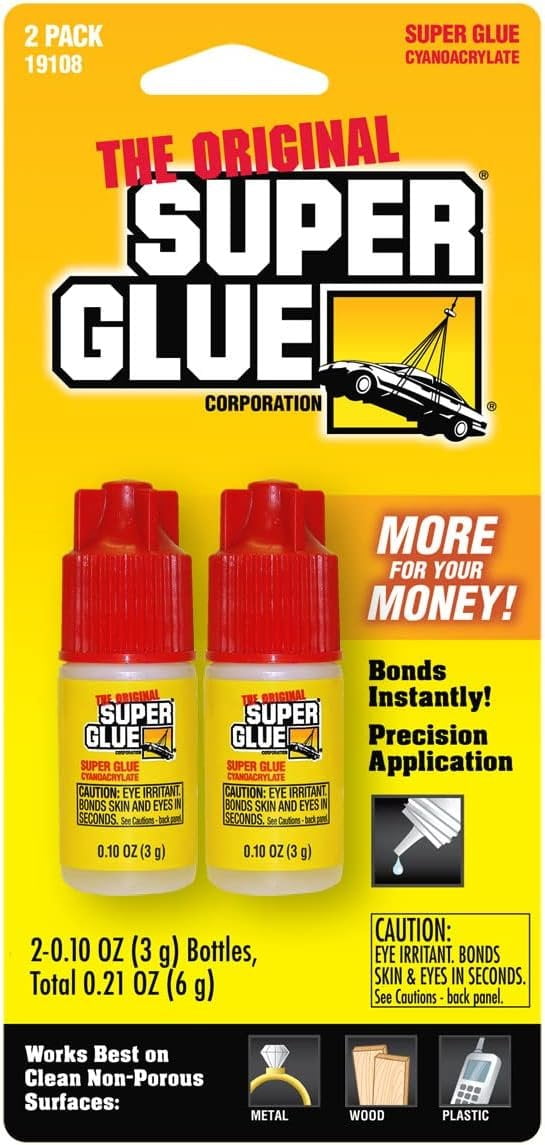 The Original Super Glue, 0.1 oz 2pk