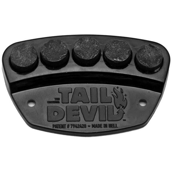 The Original Tail Devil - Make Your Skateboard Spark - Tail Devil Spark Plate - Black