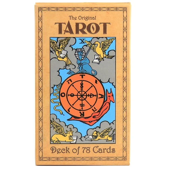 The Original Tarot Cards Deck With Guide Book For Beginners To Rider Waite Tarot Deck Board game