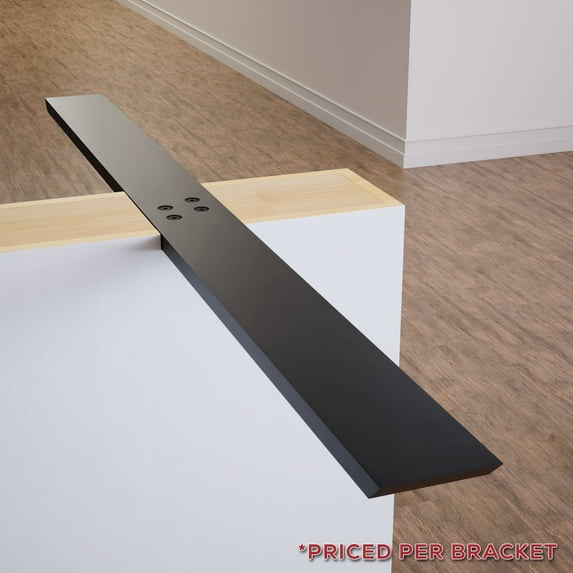 The Original™ The Original™ Flat Wall Countertop Support Bracket (44 inch, Steel)