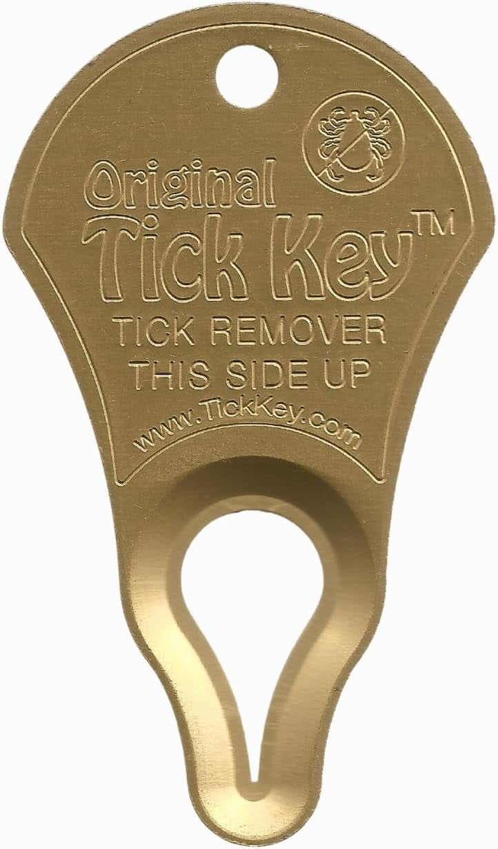 The Original Tick Key Tick Removal Tool Portable, Safe and Highly