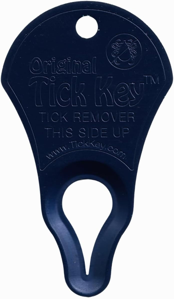 The Original Tick Key Tick Removal Tool Portable, Safe and Highly Effective Tick Detaching