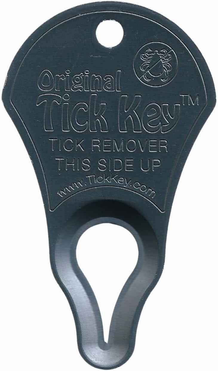 The Original Tick Key Tick Detaching Device Portable, Safe and
