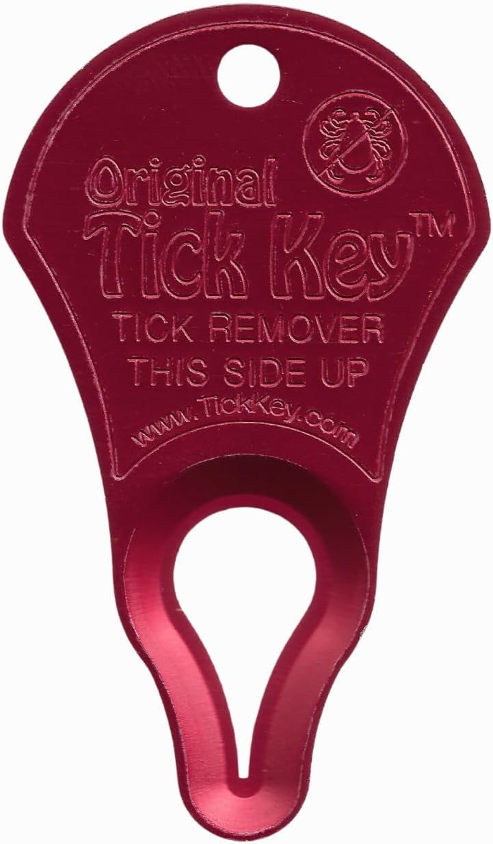 The Original Tick Key Tick Removal Tool Portable, Safe and Highly Effective Tick Detaching