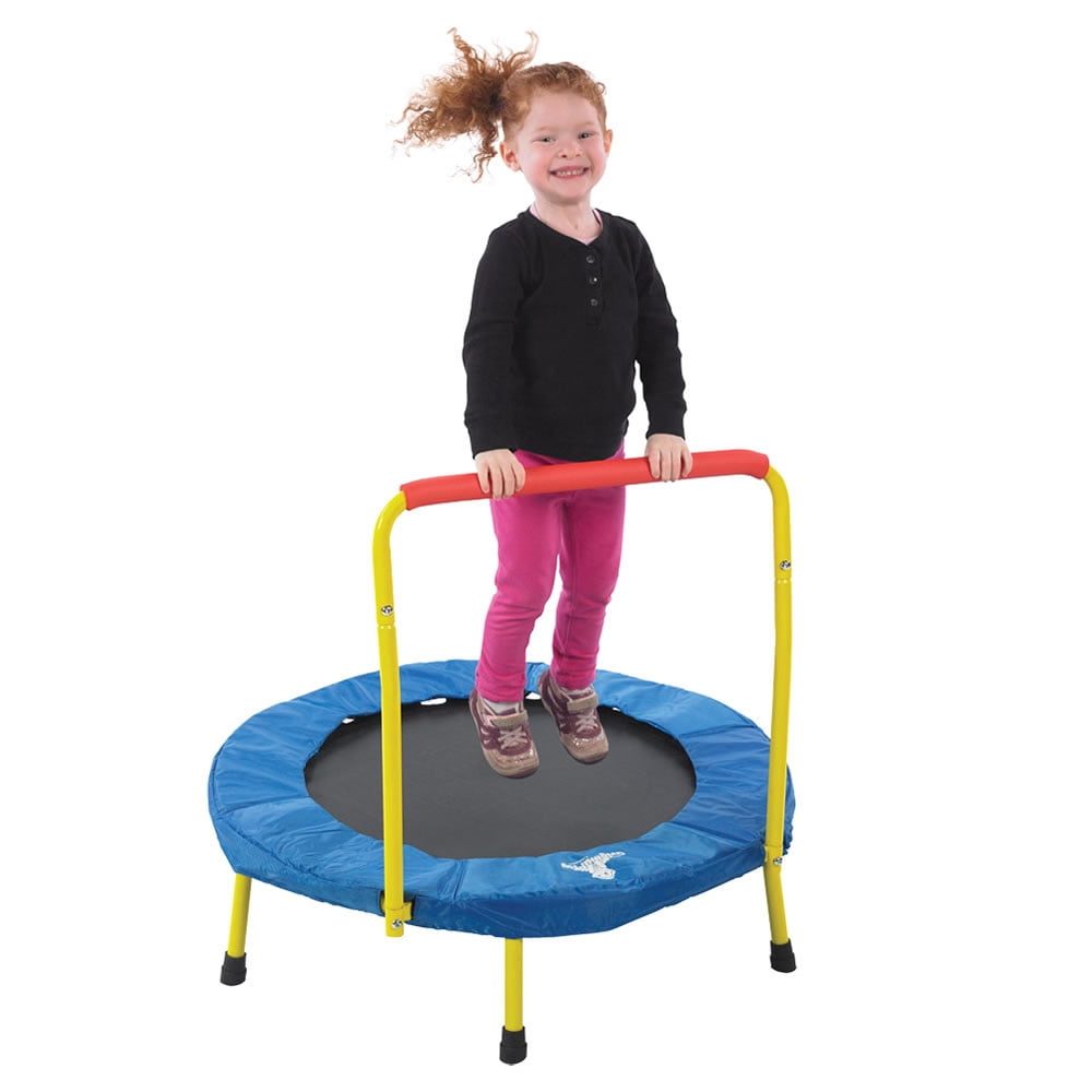 The Original Toy Company Fold And Go Trampoline, Multicolor, 28.00" x 15.20" x 5.50"
