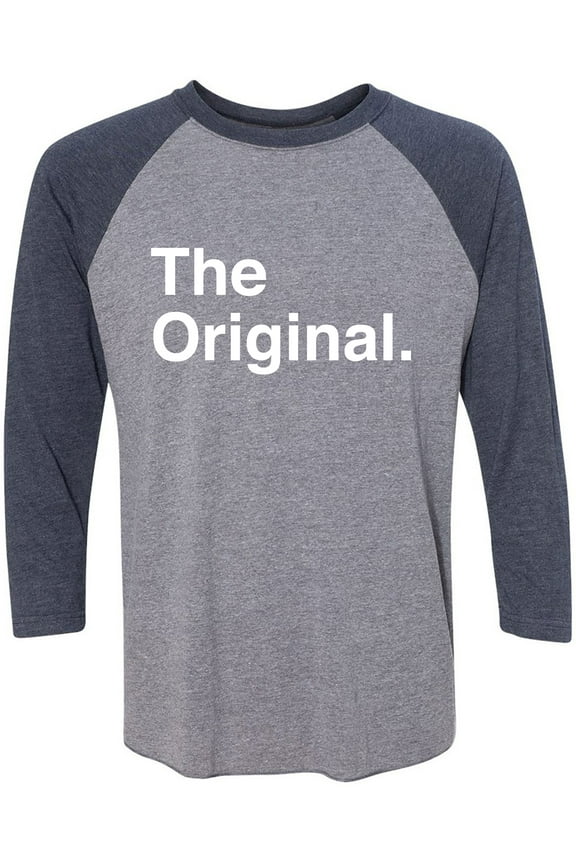 The Original Unisex 3/4 Sleeve Baseball Raglan Tee