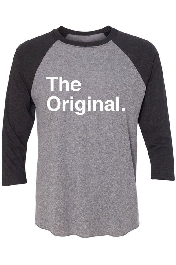 The Original Unisex 3/4 Sleeve Baseball Raglan Tee