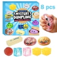 thumbnail image 1 of The Original Viral Mystery Dumpling Squishy Set, 6+2 Surprise Slow Rising Fidget Toys for Stress Relief Crazy Gifts for Fun, 1 of 9