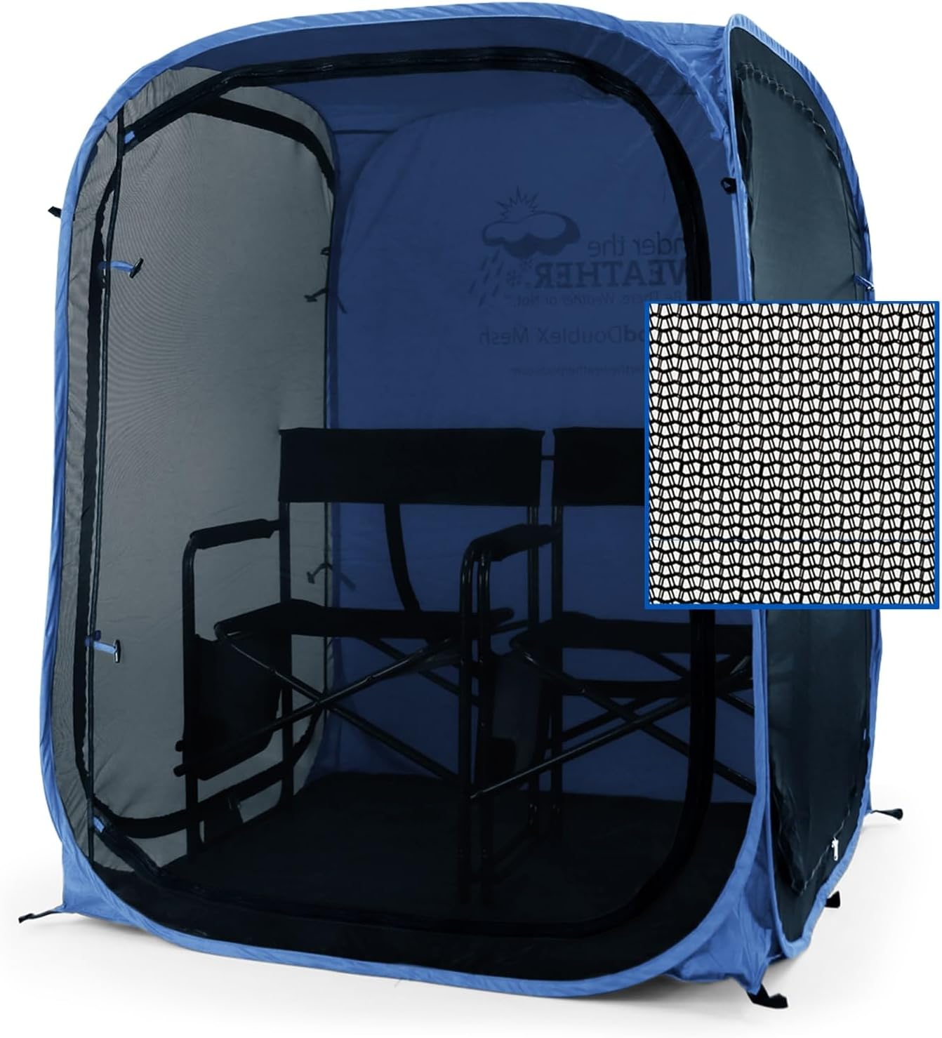 The Original WeatherPod XL 1Person BugScreen Pod PopUp Mosquito Screen Tent Made with