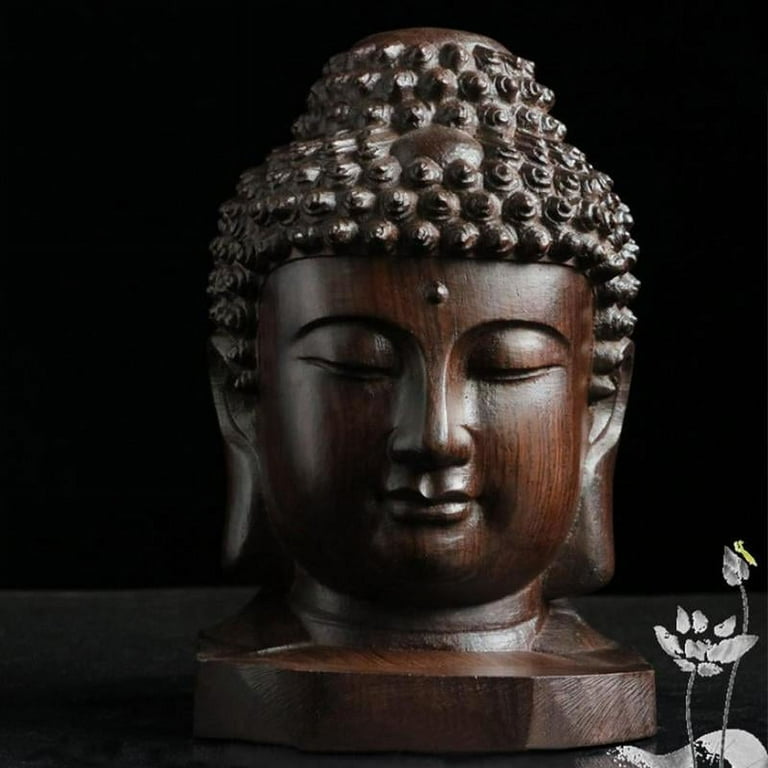 Original Wooden Carving Crafts Buddha Statue F0P7 - Zen Yoga Original Wooden Carving Crafts Buddha Statue F0P7 - Zen Yoga