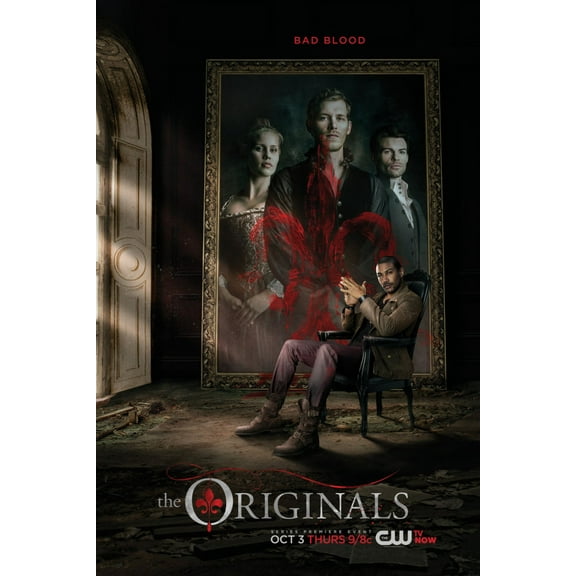 The Originals Poster Metal Sign 8inx 12in Metal Art Print 8x12 Multi-Color Square Adults Poster Time