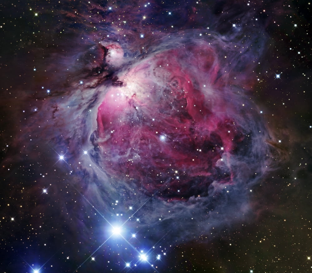The Orion Nebula Canvas Art - Robert GendlerStocktrek Images (30 x 26)