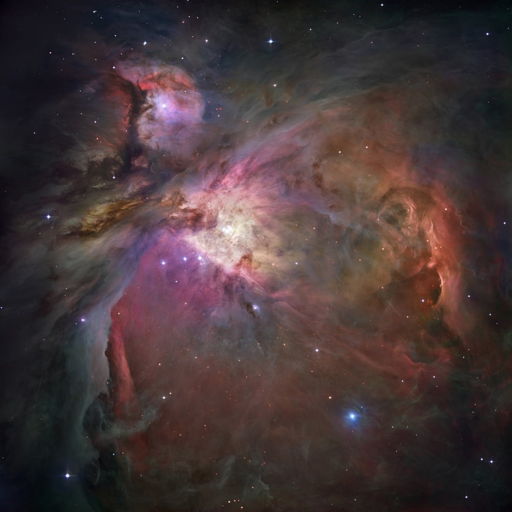 The Orion Nebula Canvas Art - Stocktrek Images (28 x 28)