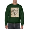 thumbnail image 1 of The Ornithologists Dream I Sweatshirt Men -Naomi McCavitt Designs, Male 5X-Large, 1 of 4