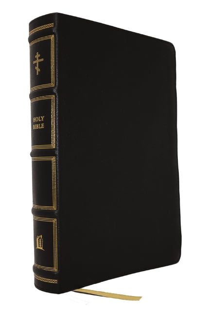 海外　シェイプ本　セット The Orthodox Study Bible, Black Genuine Leather: Ancient