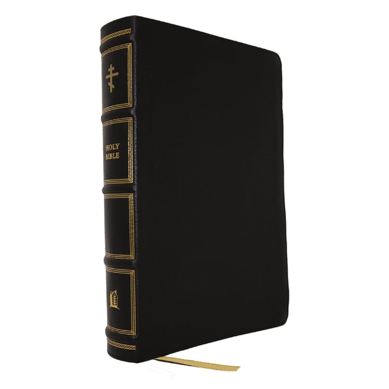 The Orthodox Study Bible, Black Genuine Leather: Ancient