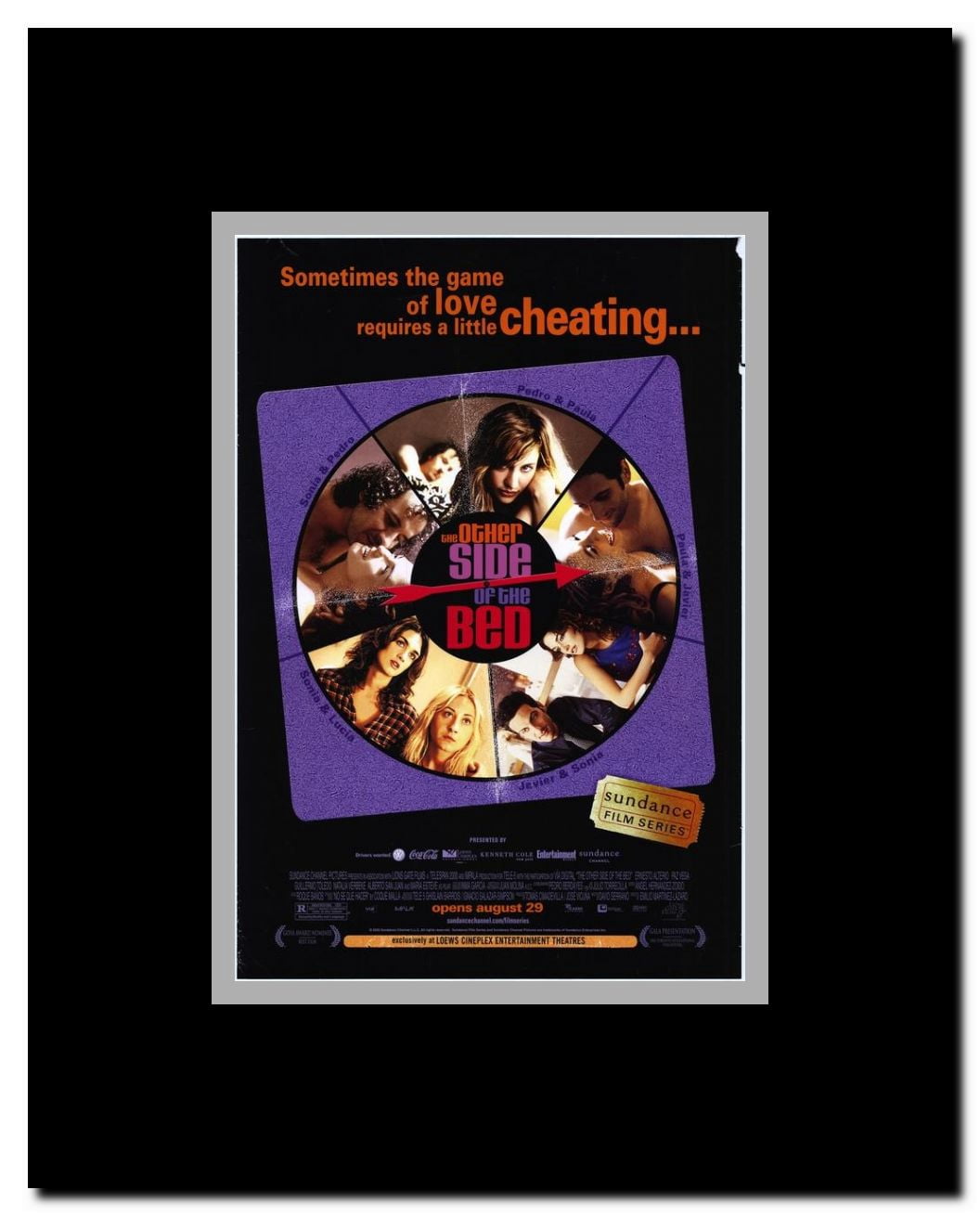 The Other Side of the Bed Framed Movie Poster