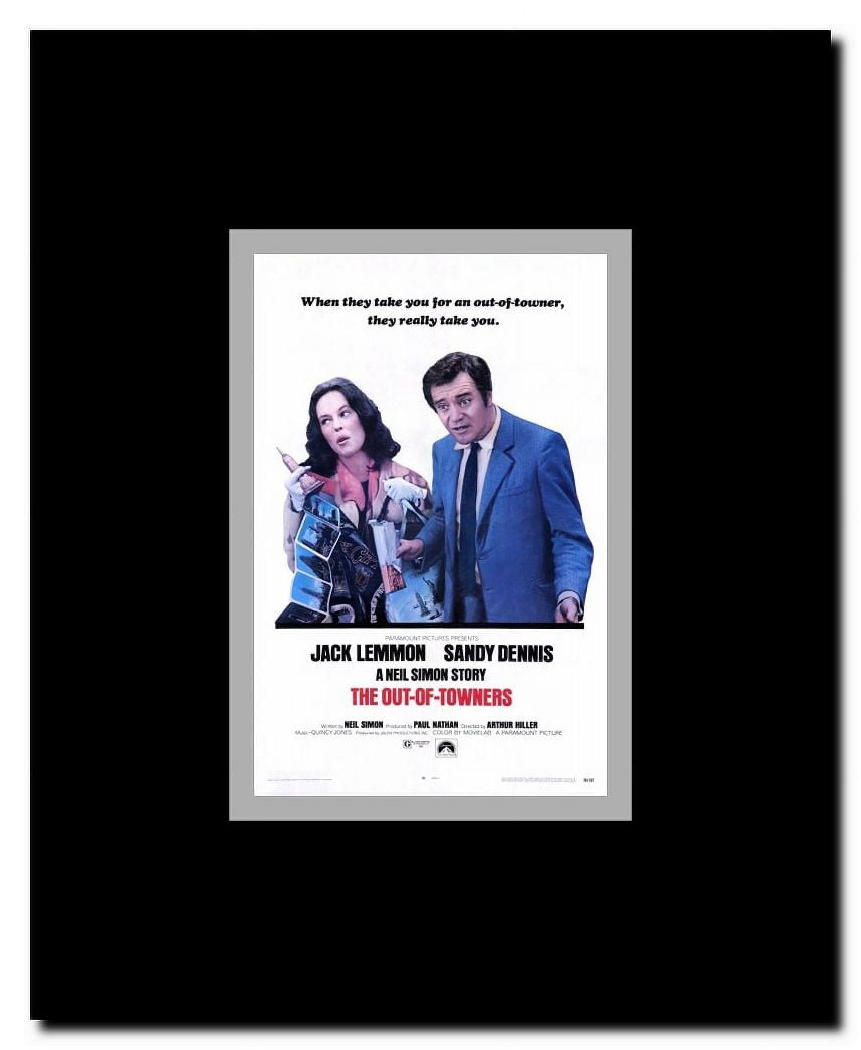 The Out-of-Towners Framed Movie Poster