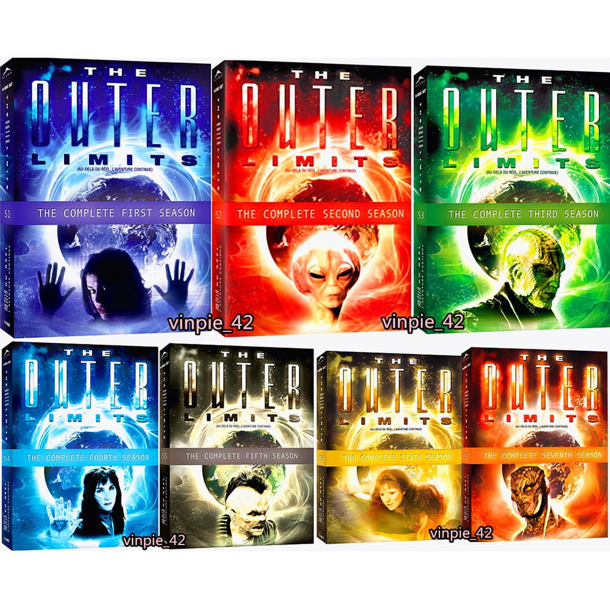 The Outer Limits Complete DVD Series Season 1-7 DVD , US Seller Best New  DVD Collection 