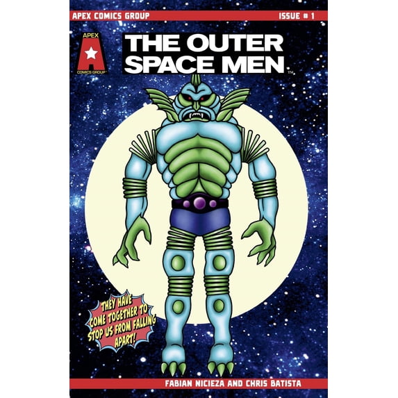 The Outer Space Men #1 Cvr B Colossus Rex American Mythology Productions Comic Book