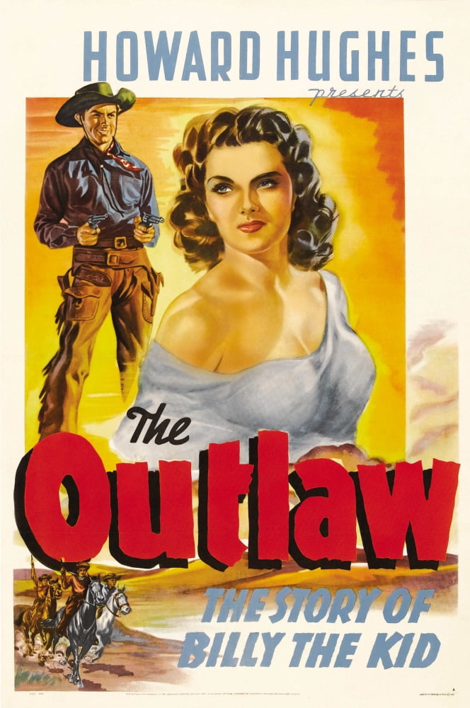 The Outlaw Canvas Art -  (11 x 17)