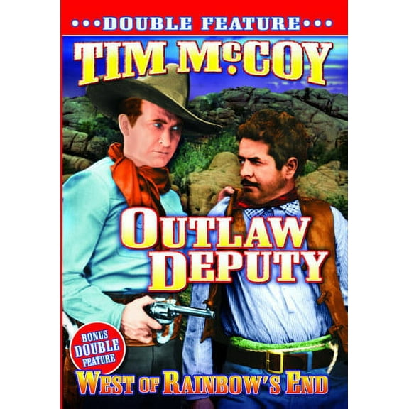 The Outlaw Deputy / West of Rainbow's End (DVD), Alpha Video, Western