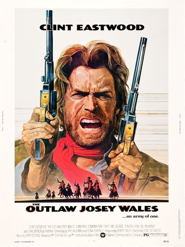 The Outlaw Josey Wales Canvas Art - (11 x 17)