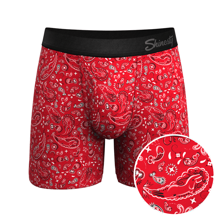 The Outlaw - Shinesty Naughty Paisley Ball Hammock Pouch Underwear