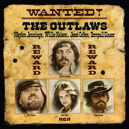 JENNINGS,WAYLON / NELSON,WILLIE / COLTER,JESSI The Outlaws - Wanted The Outlaws - Music & Performance - Vinyl