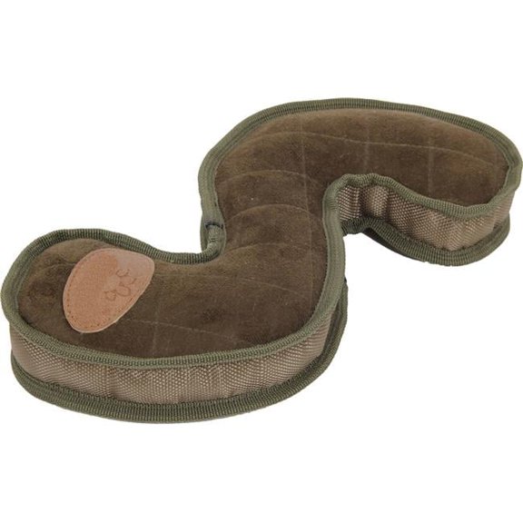 The Outpack Durable Oxford Nylon & Mesh Squeaking Plush Dog Toy, Olive Green
