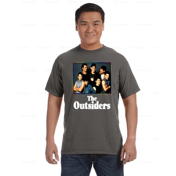 The Outsiders Comfort Color T-Shirt Classic Novel Tribute Soft Fit Design, Unisex, up to size 4XL