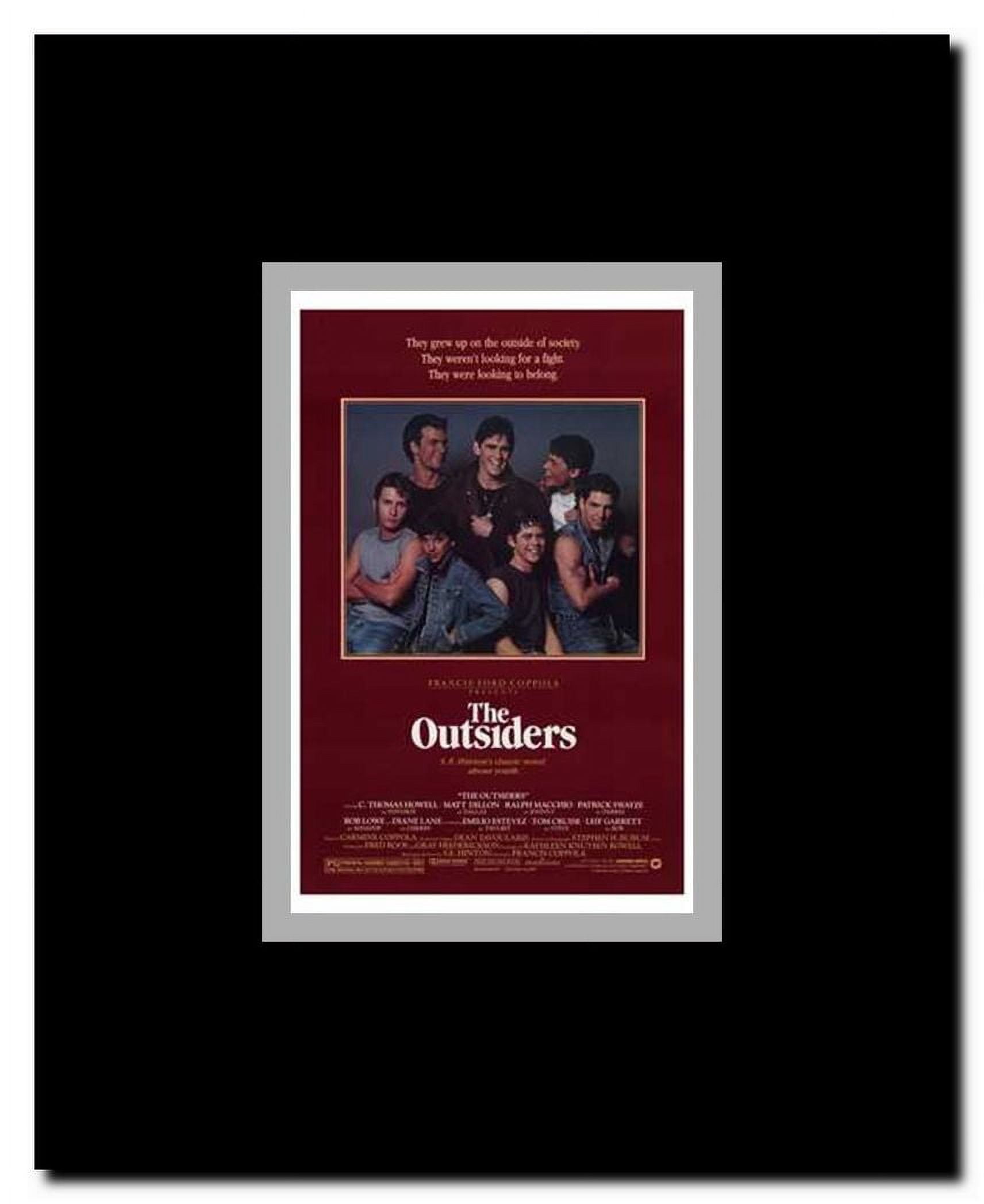 The Outsiders Framed Movie Poster