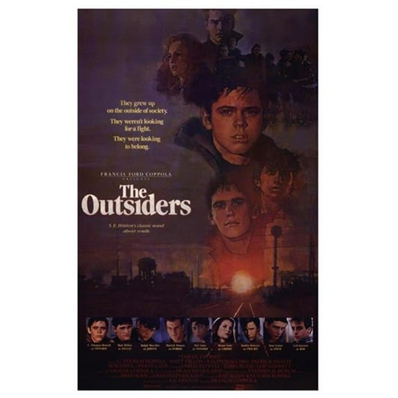 The Outsiders Movie Poster (11 x 17)
