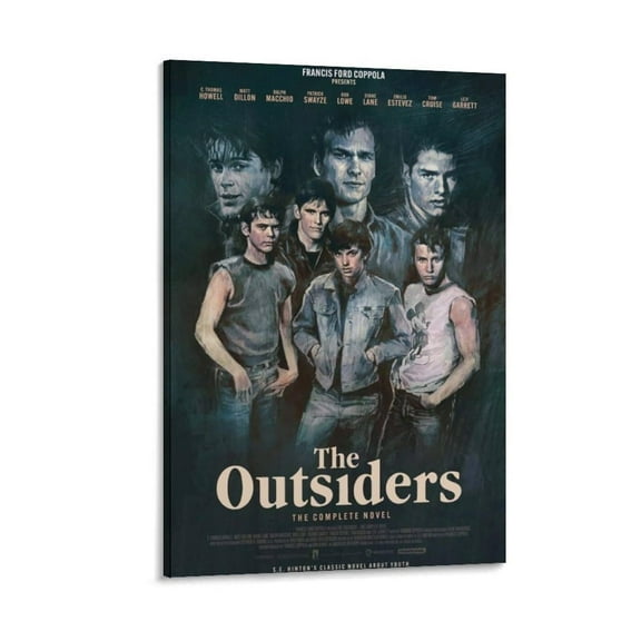 The Outsiders Movie Poster (6) Canvas Painting Poster Wall Art Decorative Picture Prints Modern Decor