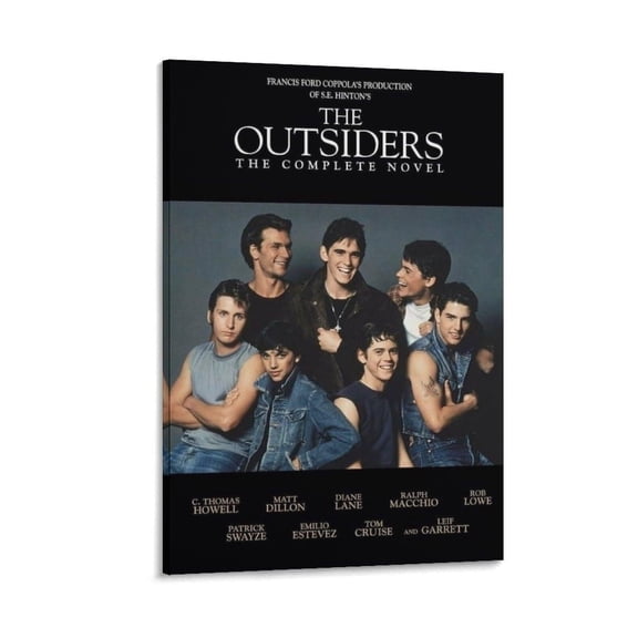 The Outsiders Movie Poster  Picture Print Canvas Poster Wall Paint Art Posters Decor Modern Home Artworks