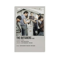 The Outsiders Movie Posters Wall Art Decor Print Picture Paintings for Living Room Bedroom Decoration