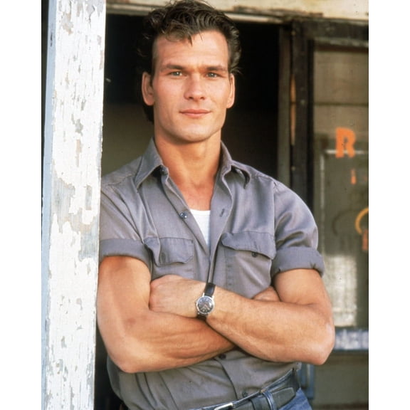 The Outsiders Patrick Swayze handsome portrait 24x36 Movie Poster HD Aluminum Wall Art