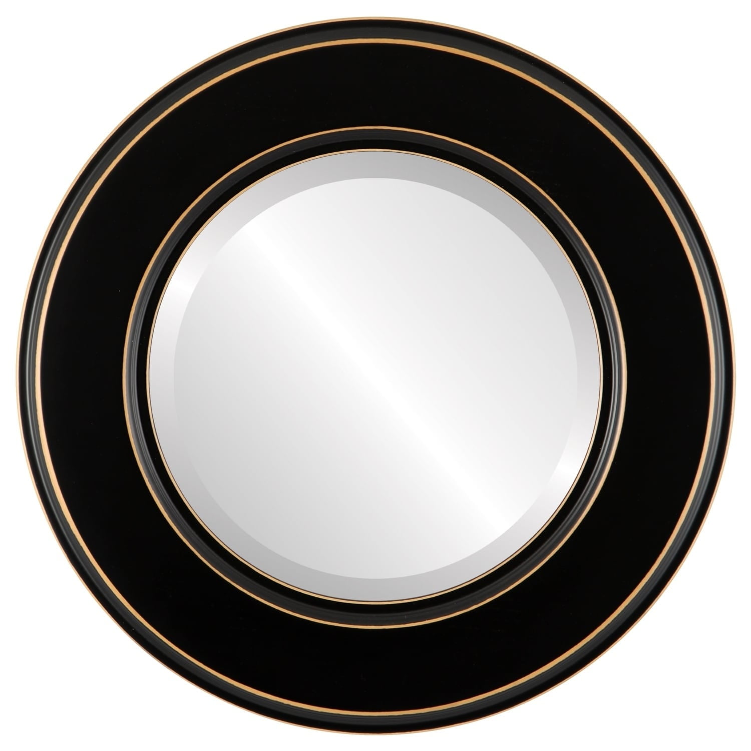 OVALCREST by The OVALCREST Mirror Store Marquis Framed Round Mirror in ...