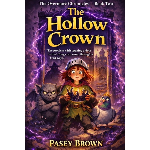 The Overmore Chronicles The Hollow Crown: A Middle-Grade Fantasy Adventure Novel (Age 8 9 10 11 12), Book 2, (Paperback)