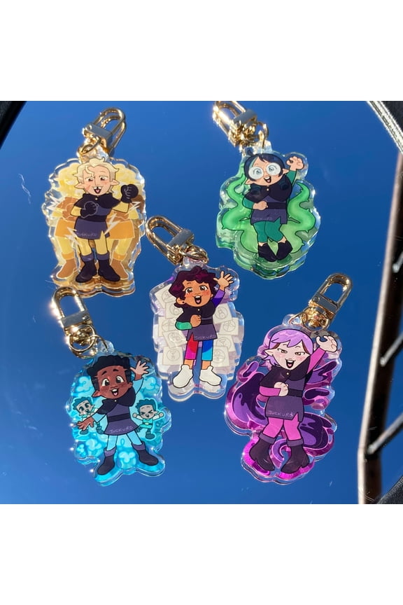 The Owl House (hexsquad) keychains (1 keychain)
