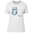thumbnail image 1 of The Owl Watercolor Sketch T-Shirt Women -Image by Shutterstock, Female Small, 1 of 4